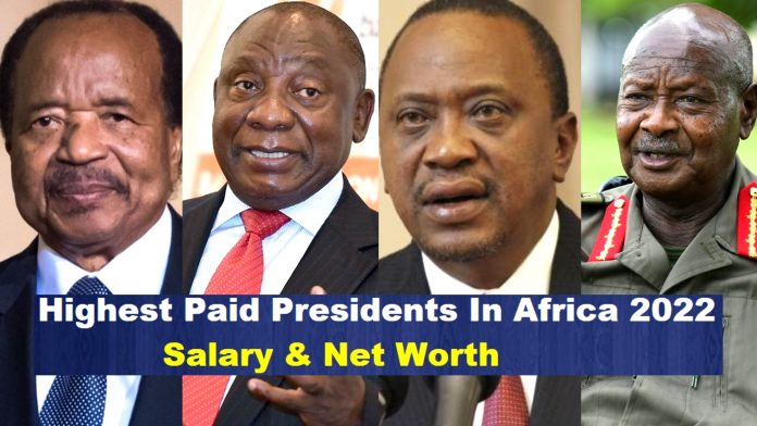 Top 5 Highest Paid Presidents in Africa