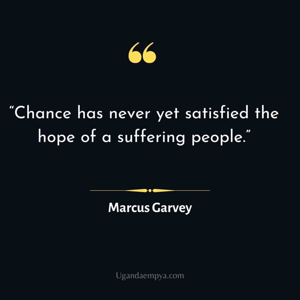 marcus garvey quotes on leadership