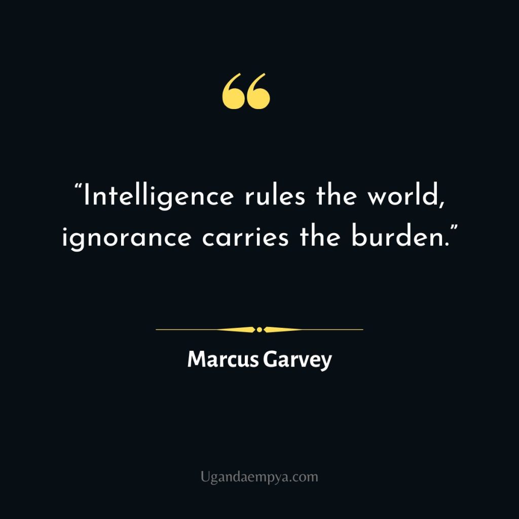 marcus garvey inspirational quotes