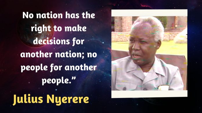 Juluis Nyerere Quotes