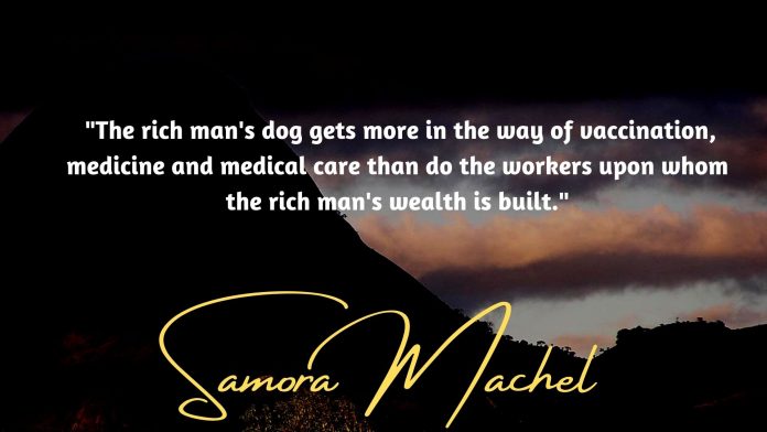 Samora Machel Quotes.