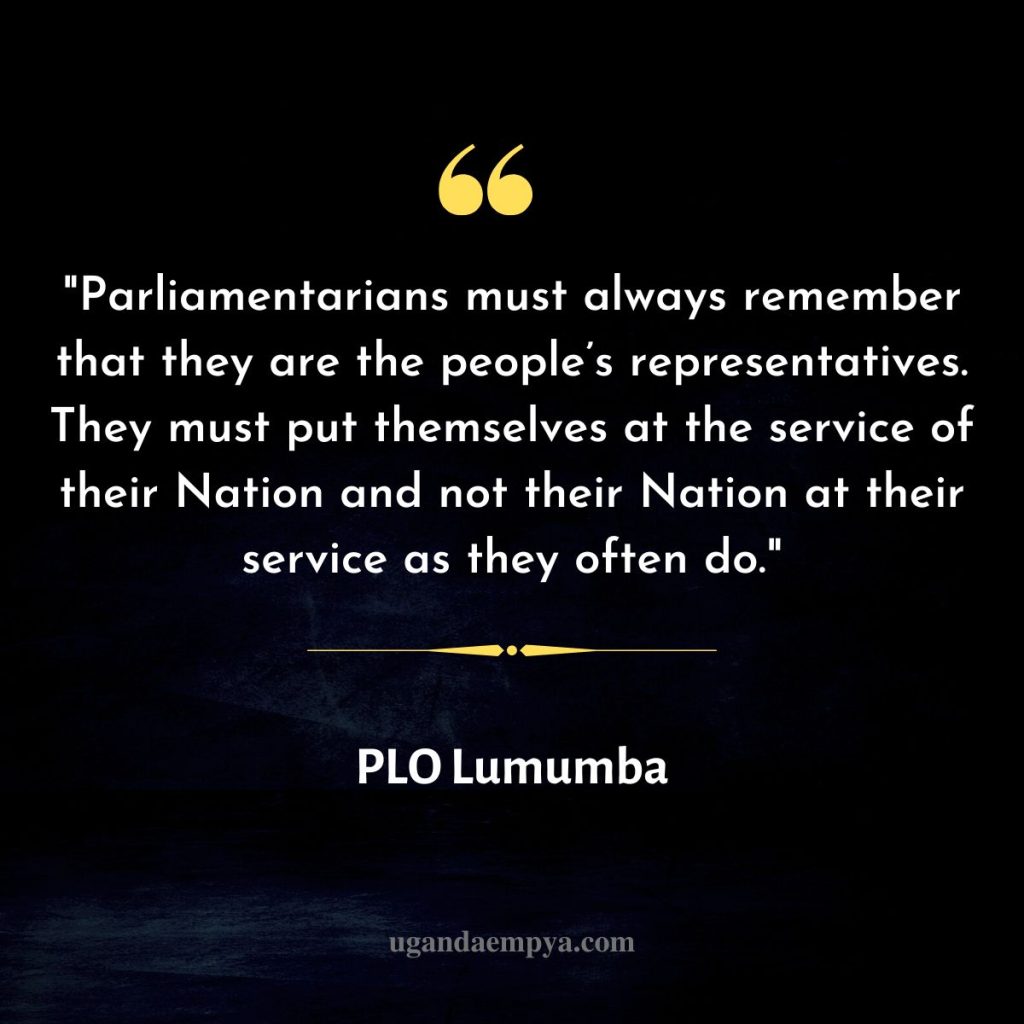 plo lumumba quotes on african leaders	