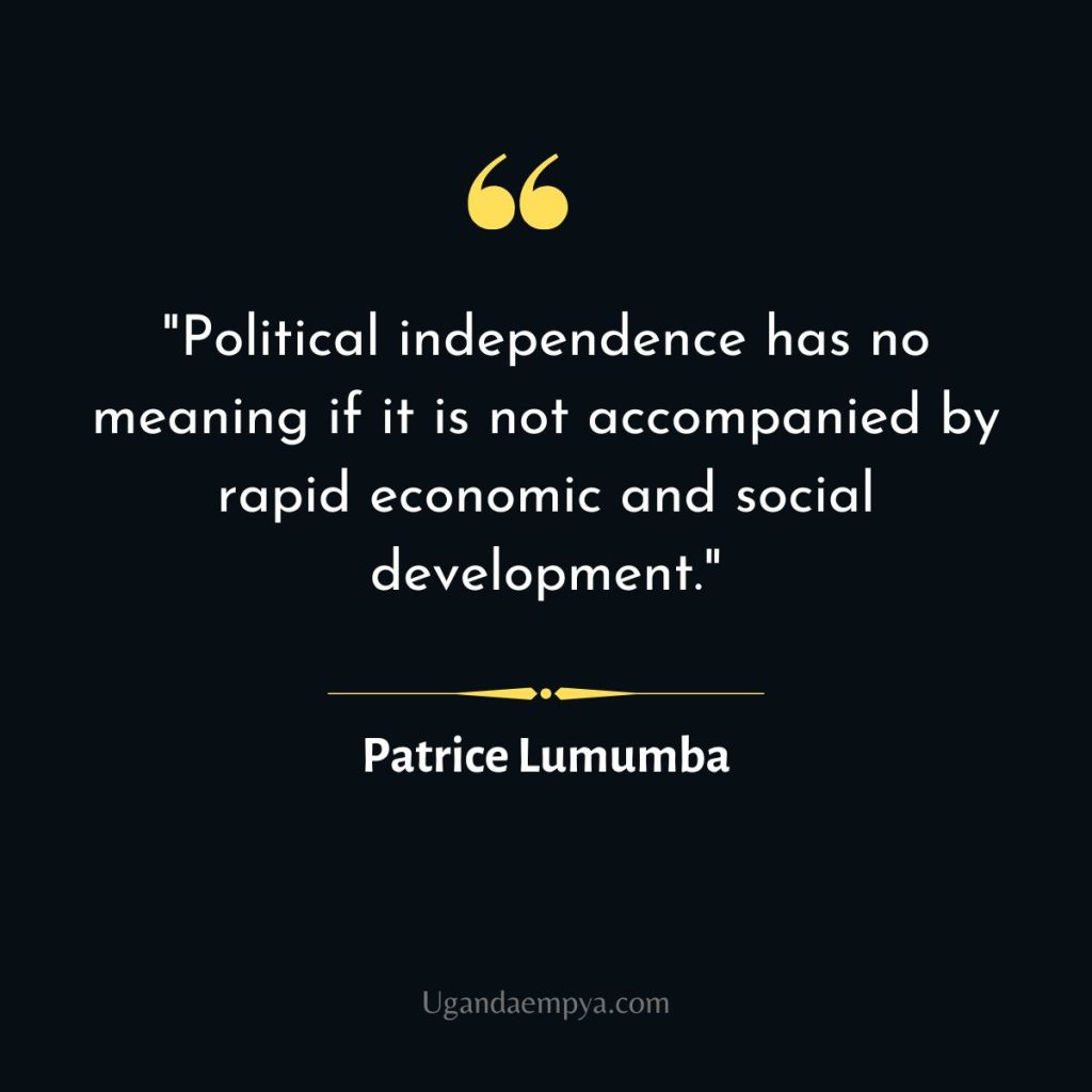 patrice lumumba quotes scholarly articles