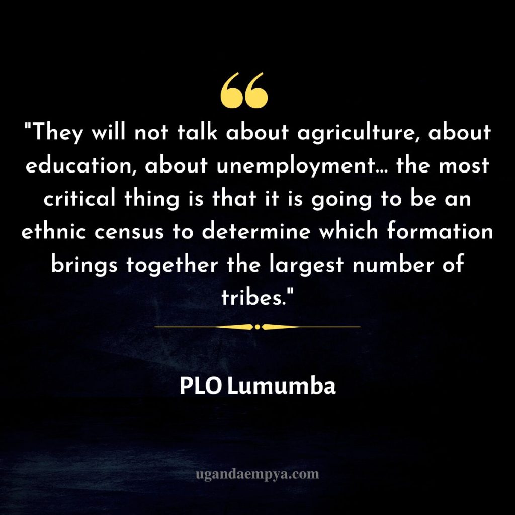 quotes of plo lumumba