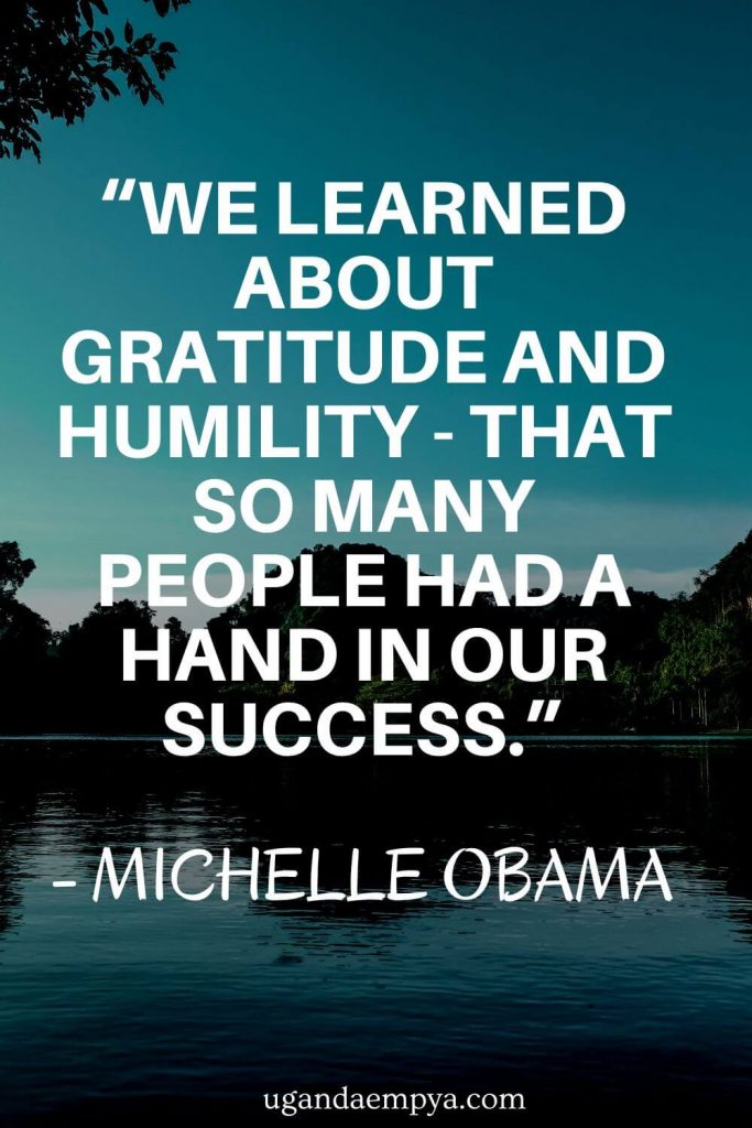 Michelle Obama appreciation quote 