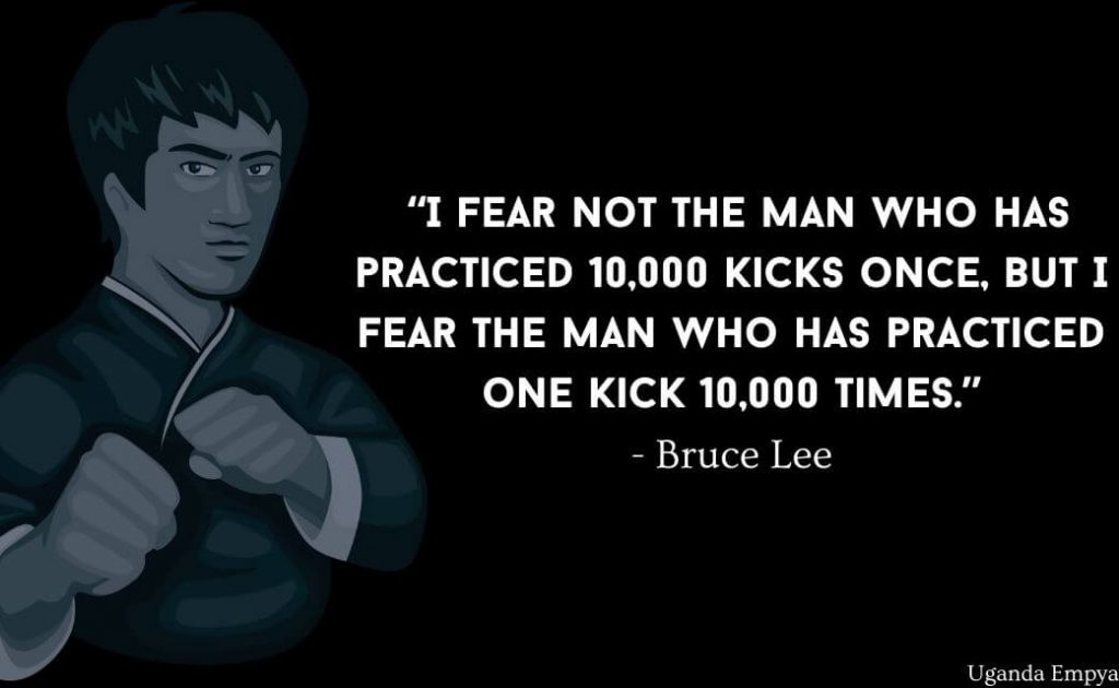 bruce lee quotes on quality 