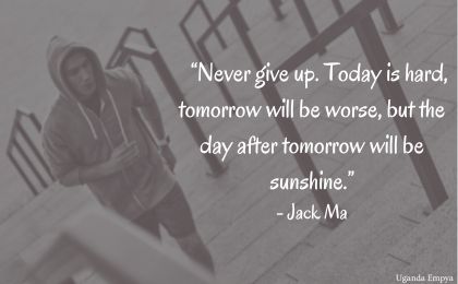never give up quotes 