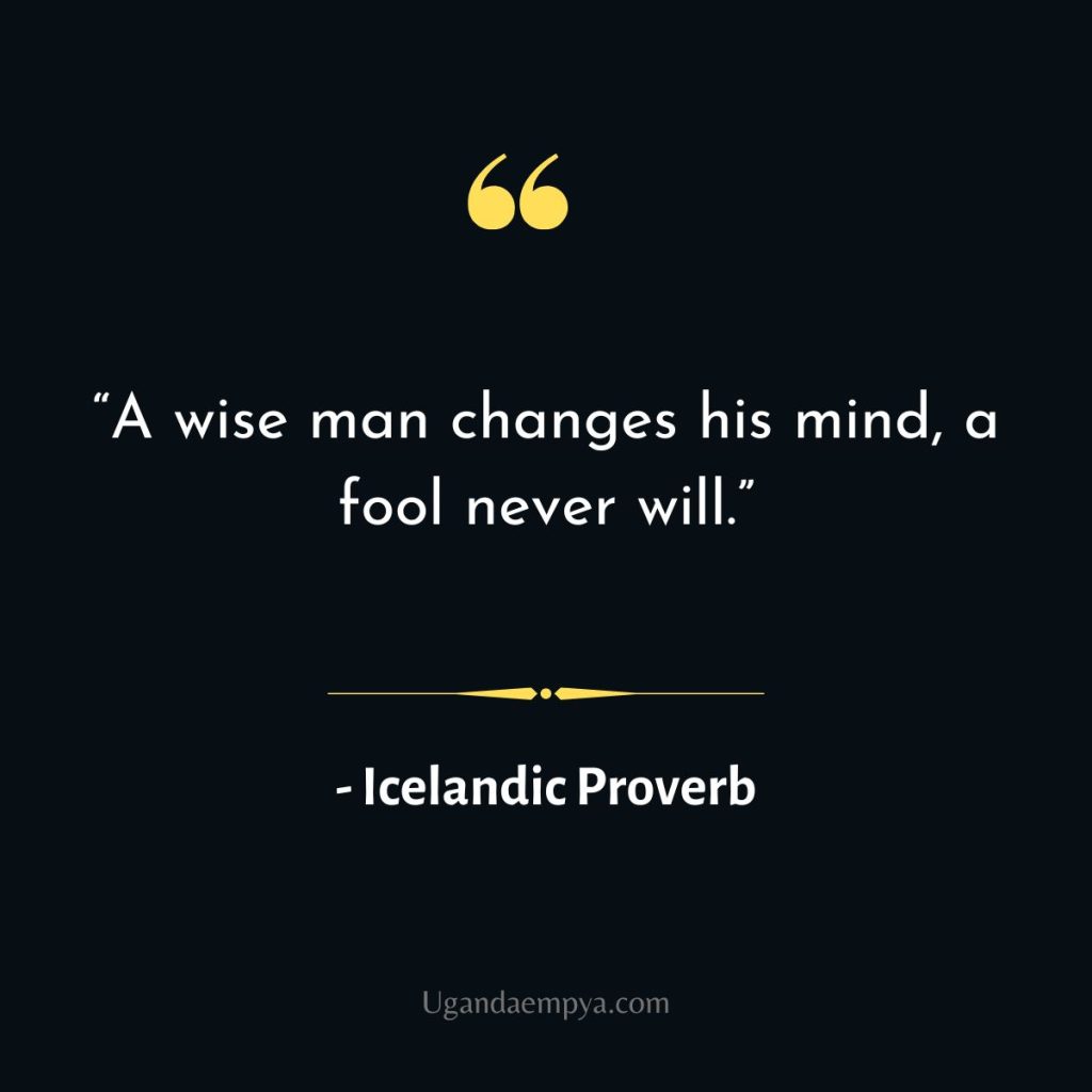 A wise man changes quote