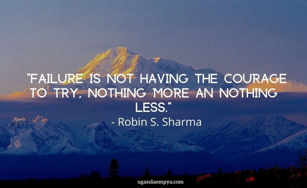 failure quotes by Robin S. Sharma 
