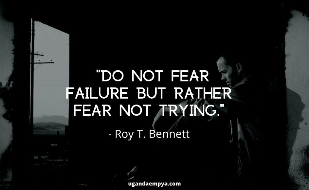 Roy T. Bennett  quotes on failure 
