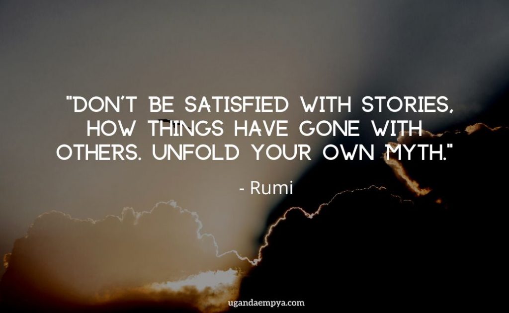 Rumi quotes on life 