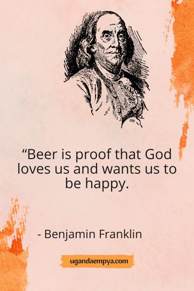 benjamin franklin beer quotes