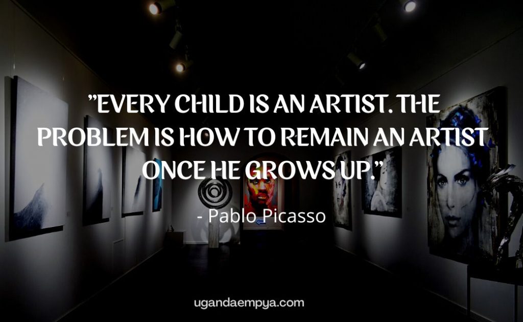 picasso sayings	