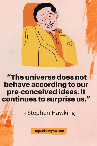 Stephen Hawking quotes about the universe