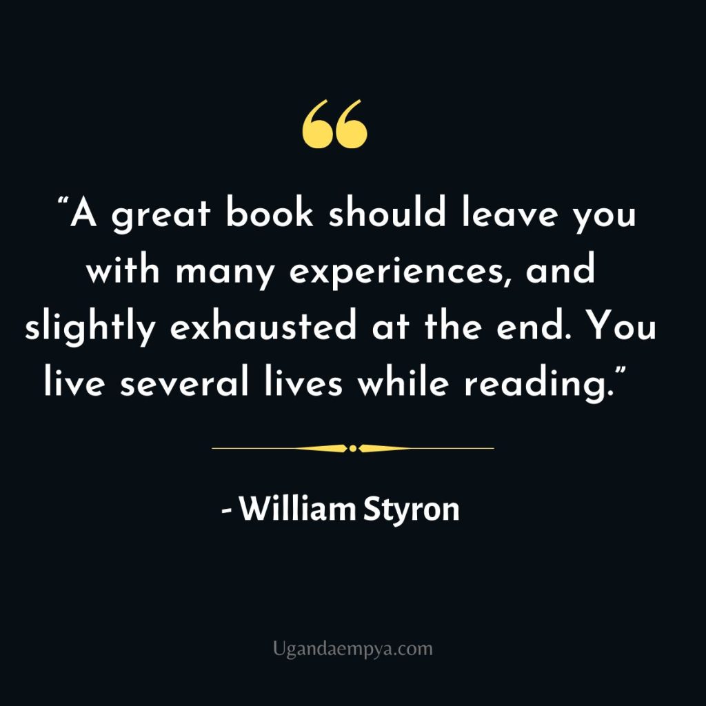 William Styron great book quotes