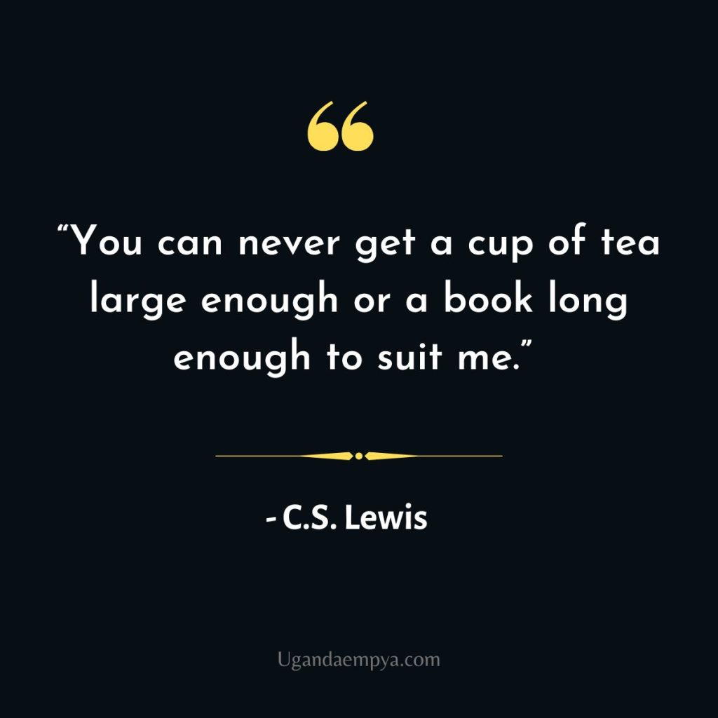 C.S. Lewis book quote