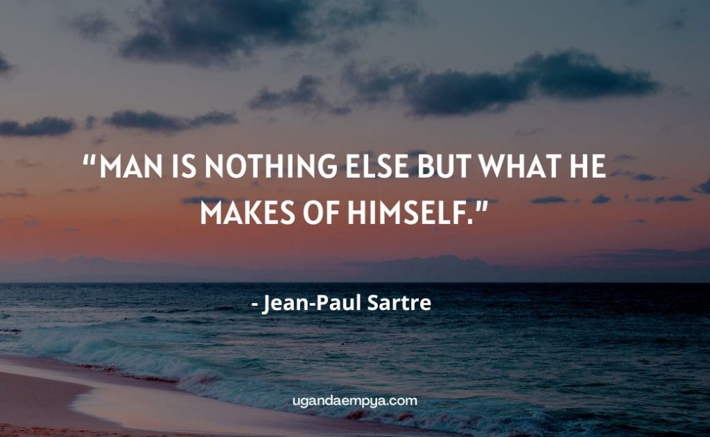 jean paul sartre quotes about life	