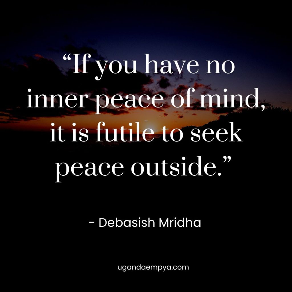mental peace quotes	