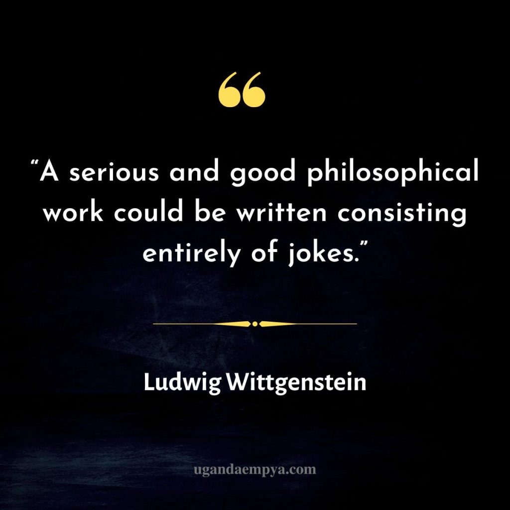 wittgenstein quote on jokes