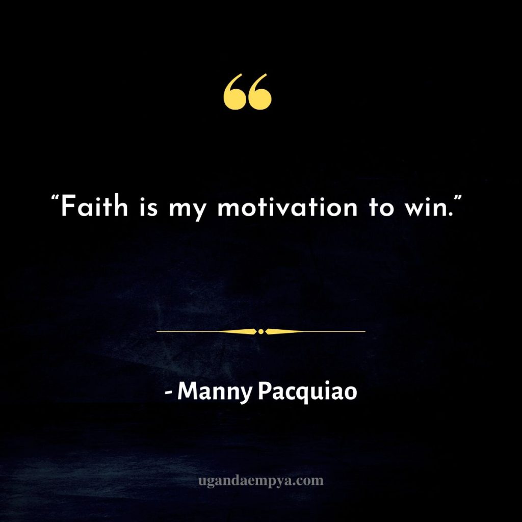 manny pacquiao motivational quote