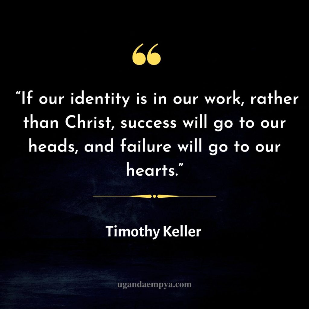 tim keller quote to be loved