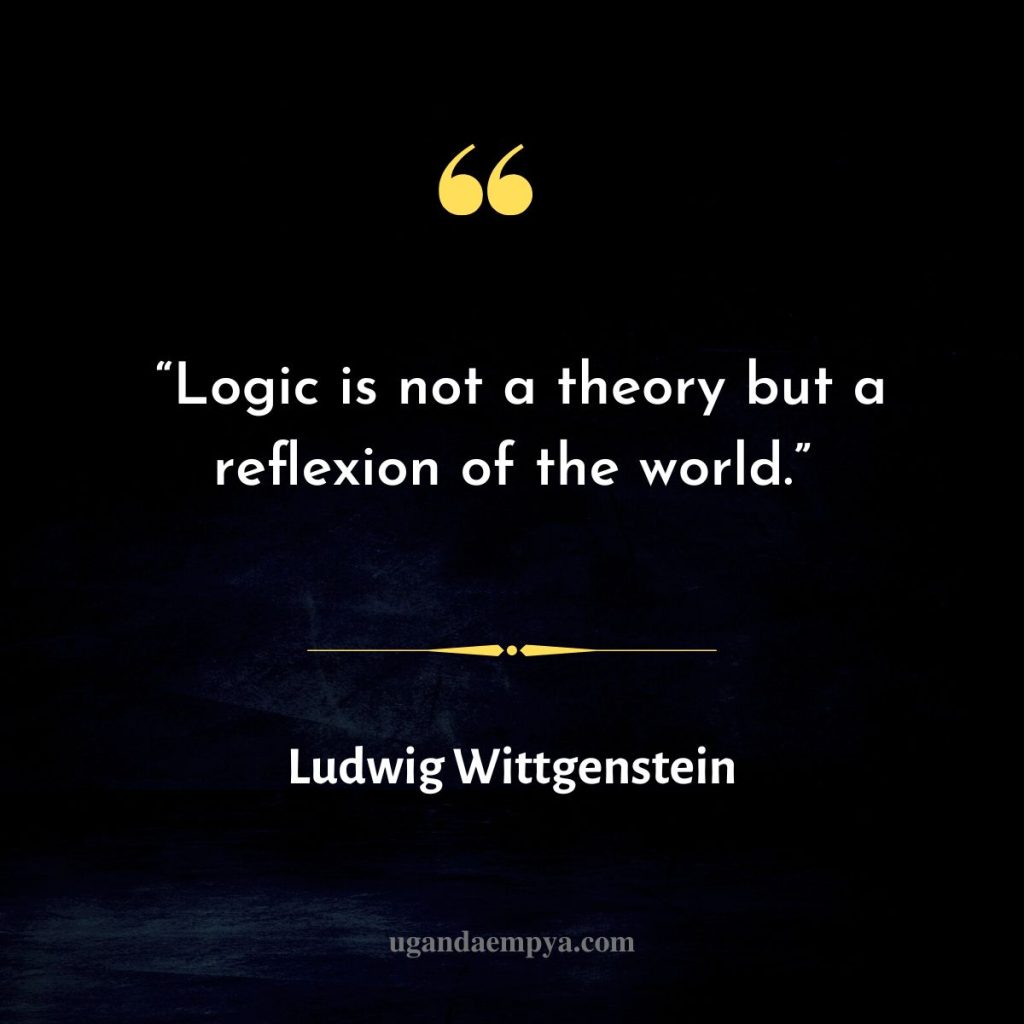 wittgenstein logic quotes