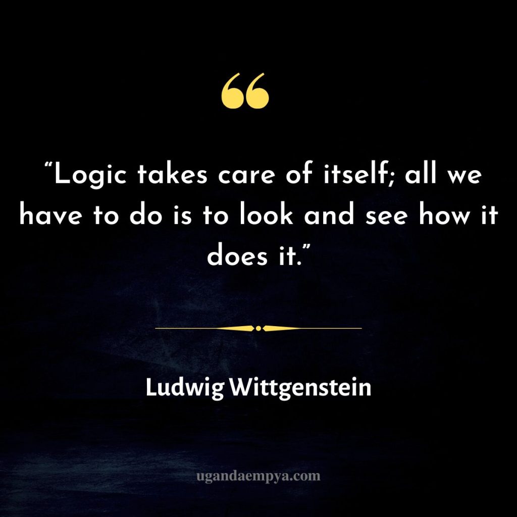 best wittgenstein logic quotes	