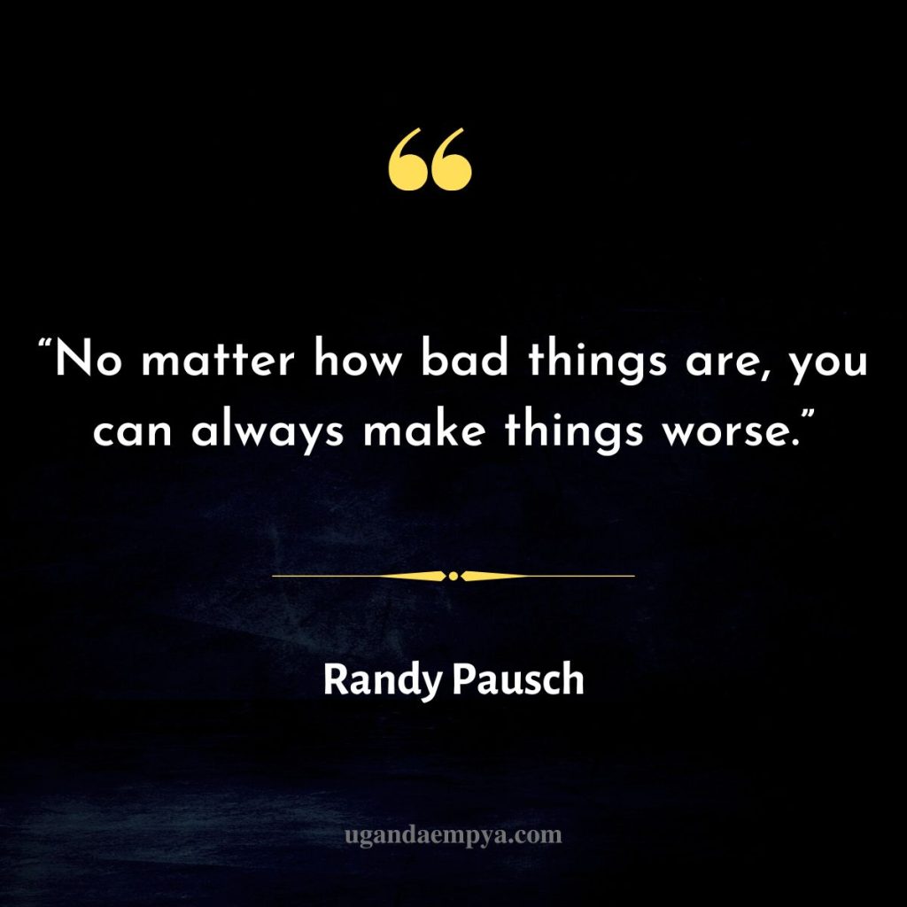 randy pausch brick walls quote