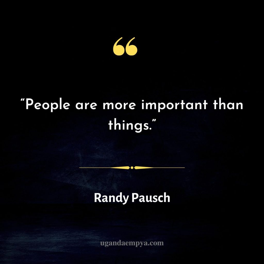 randy pausch last lecture quotes