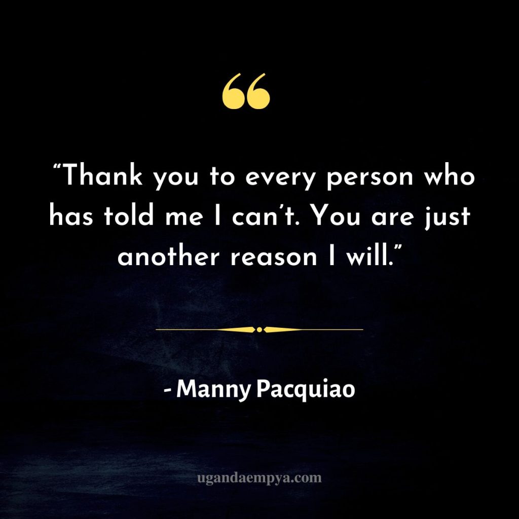 manny pacquiao motivational quotes	