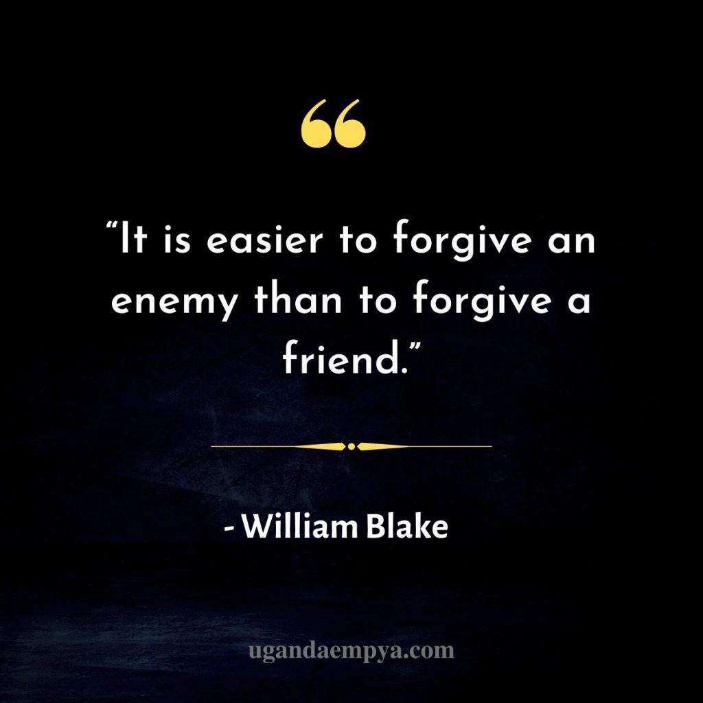 forgive an enemy