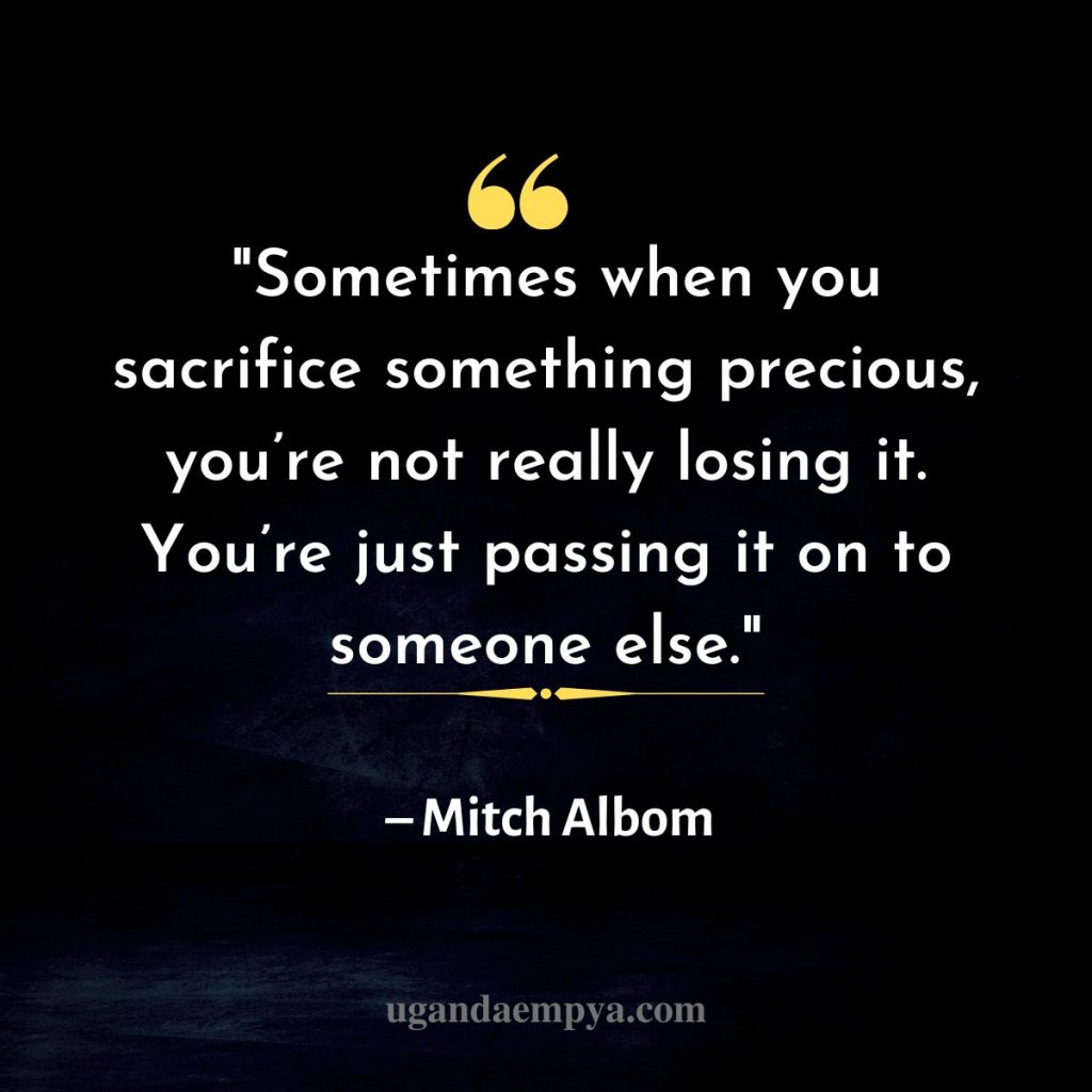 famous quotes about sacrifice
