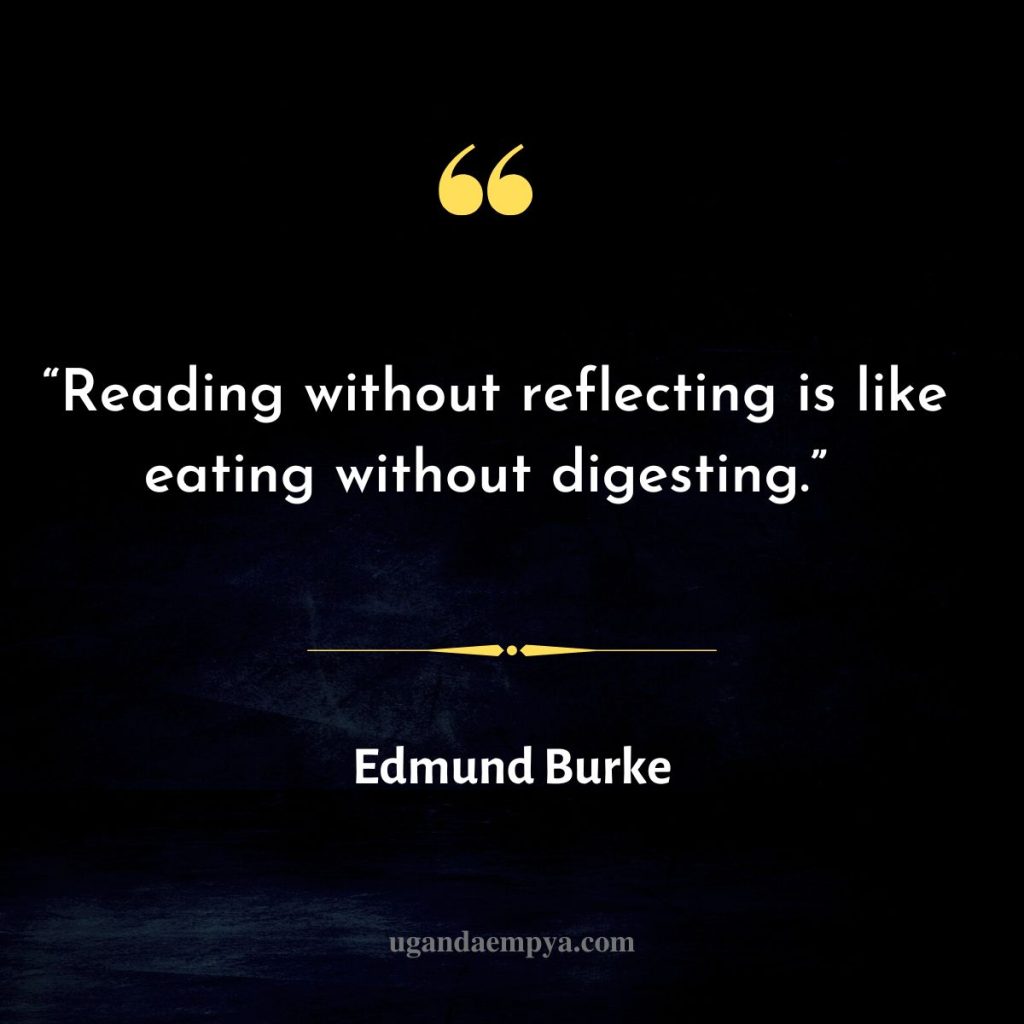 edmund burke quote on reading