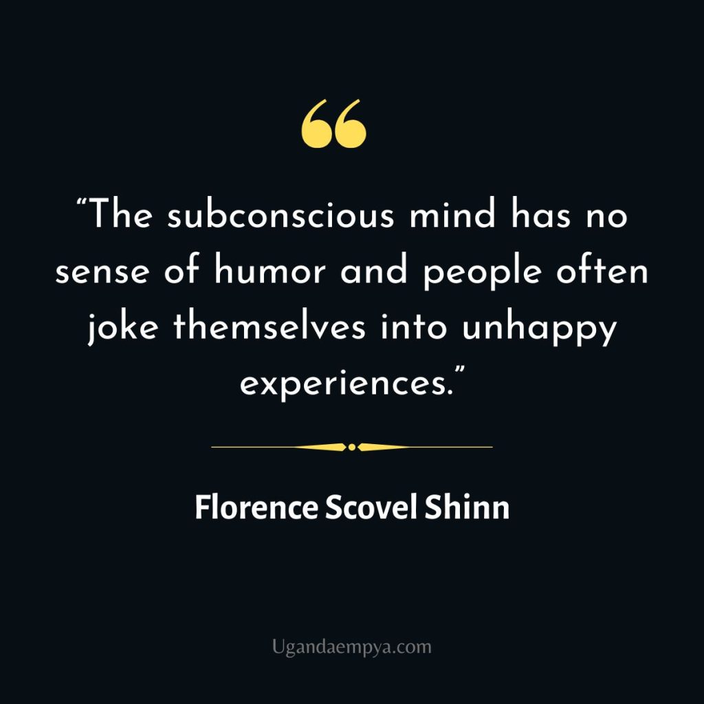 subconscious mind quote
