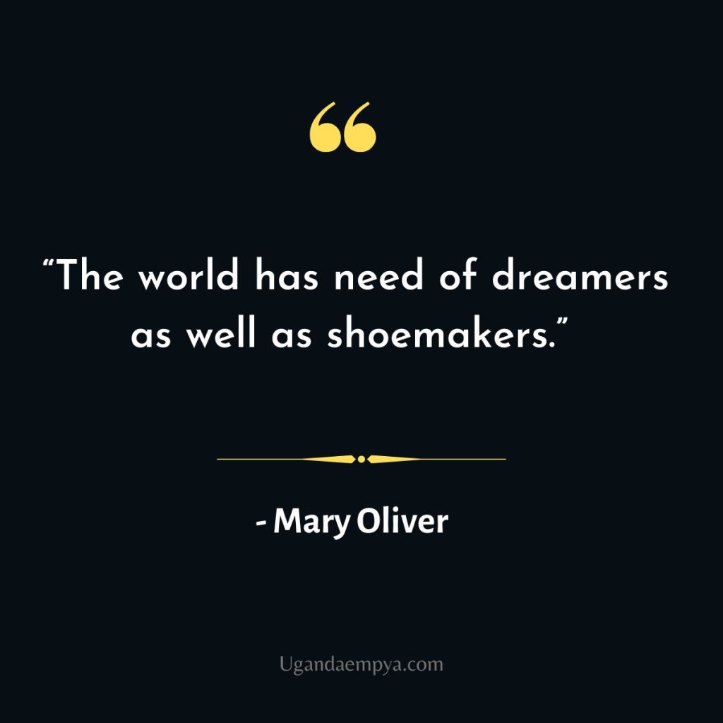 Mary Oliver Quotes on dreams 