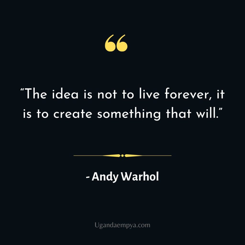 andy warhol quotes about life	