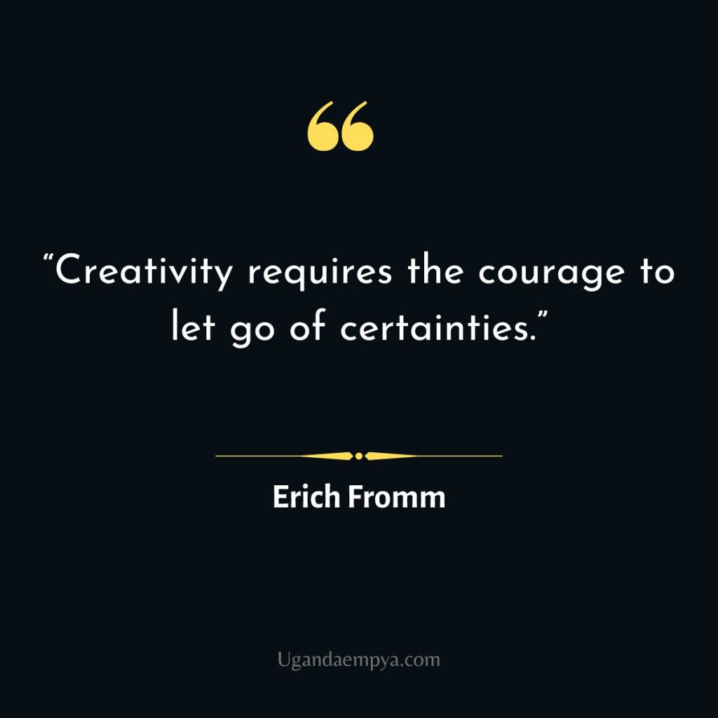 erich fromm Creativity quote	