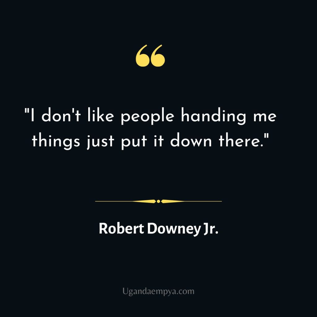 Robert Downey quote on happiness