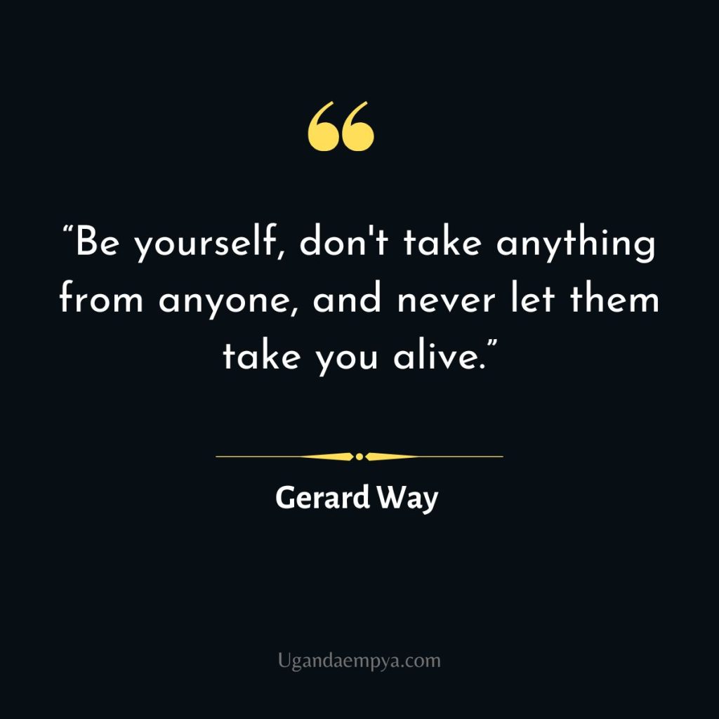 gerard way quotes about self harm