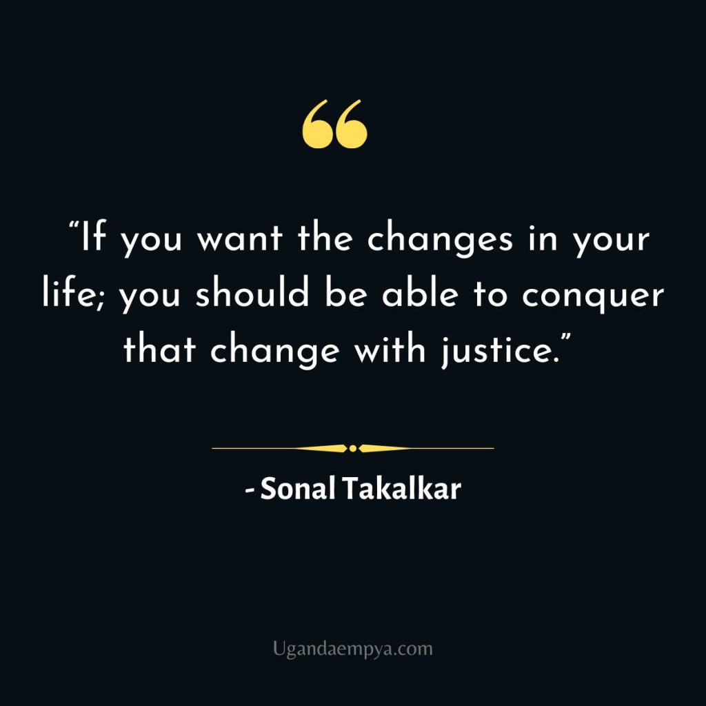 change justice quote