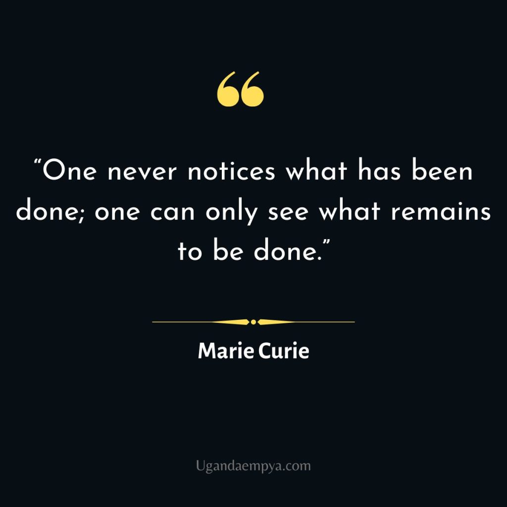 marie curie sayings	