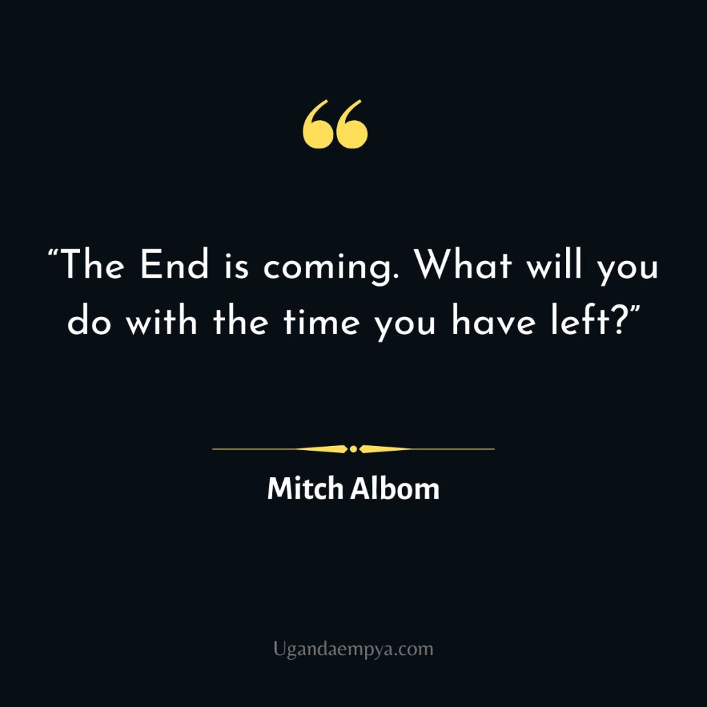 mitch albom quotes about life	